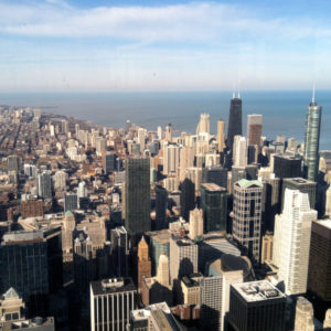 Willis Tower Skydeck Skyline Panoramic View