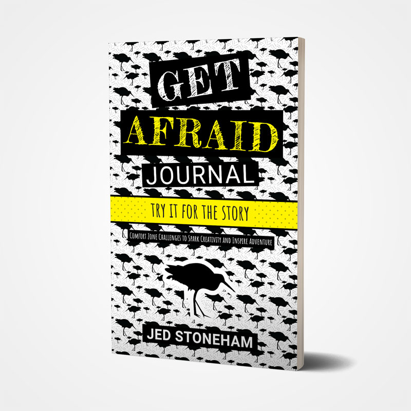 Get Afraid Journal Cover Front